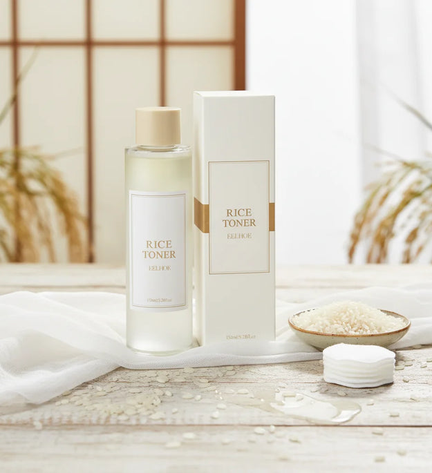 150ml Rice Toner Moisturizing Skin Care Hydrating soothing Gentle Nourishing Brightening For Young Glowy Korean Skin Care