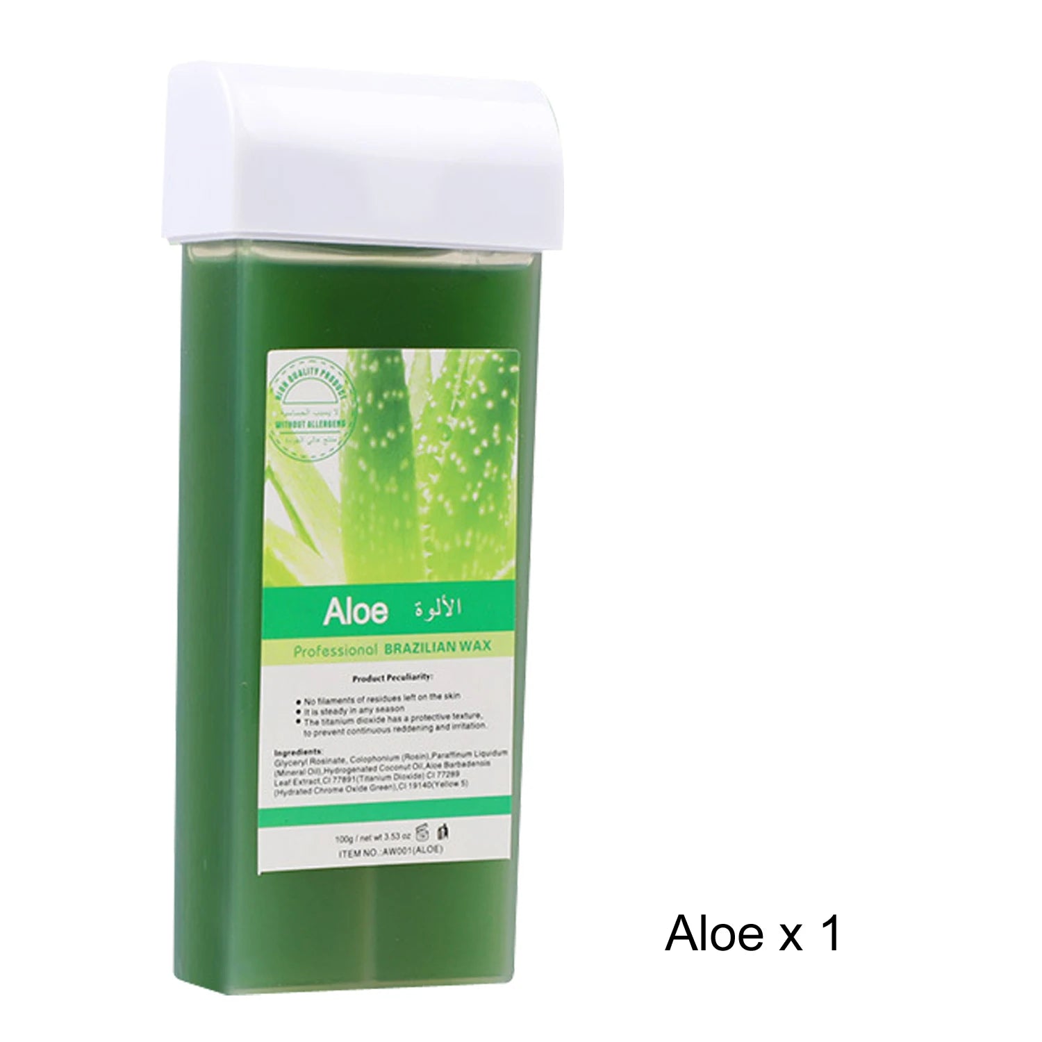 Roll on Wax Painless Wax Roll On For Hair removal Depilatory Wax Warmer Honey Aloe Wax Cartridge For Bikini Body Hair Removal