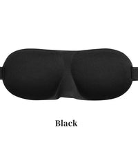Soft 3D Contoured Sleeping Mask Breathable Eye Shade Comfortable Lightweight Eye Cover for Men and Women Night Travel Rest Aid - BlissFully