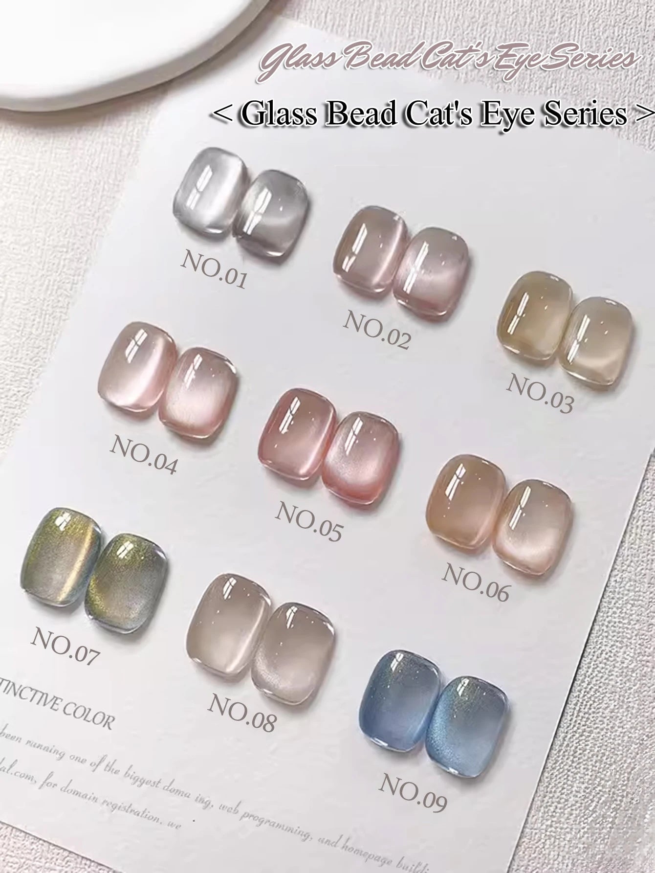 WS Black Glass Cat Magnetic Gel Nail Polish Punk Style Nail Art Manicure Varnis Semi Permanent Gel for Winter Nail Supplies