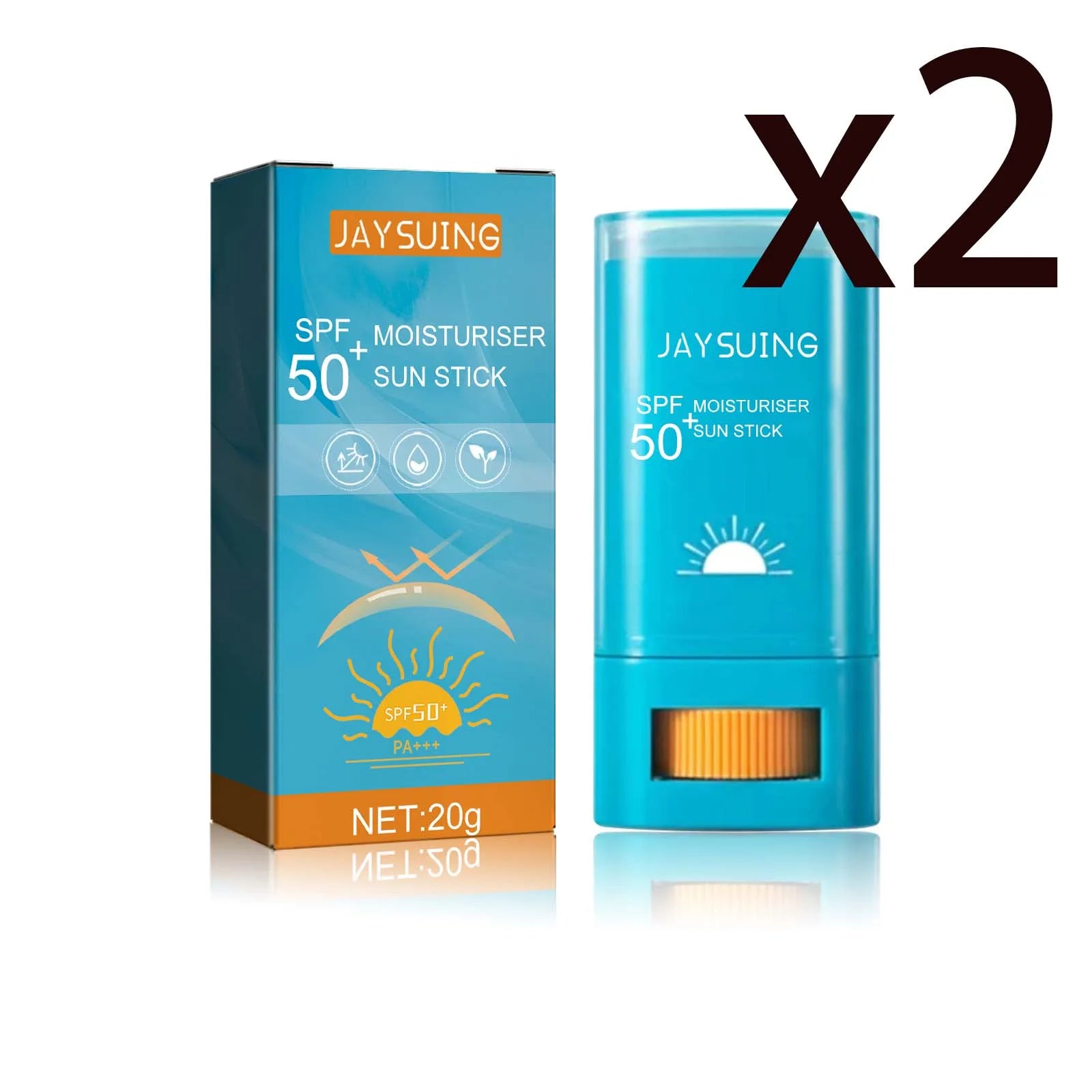 Body Sunscreen Cream Stick Spf50 Antioxidant Prevent Sunburn Moisturizing Skin Sweatproof Brightening Resist UV Rays Serum Stick