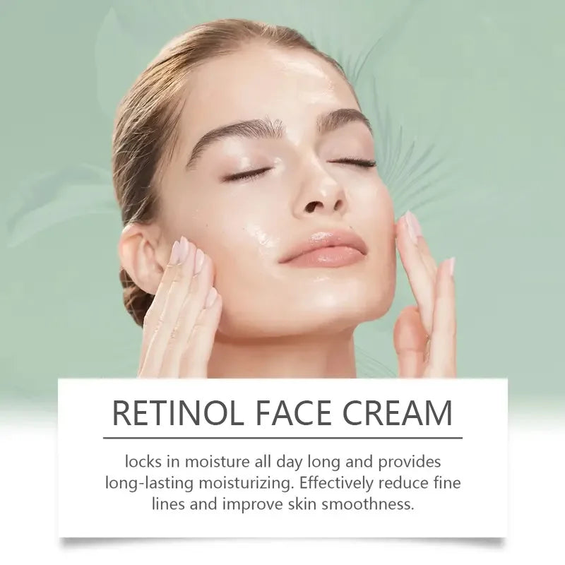 Gentle Retinol Cream with Firming Elasticity Improve Loose Skin Lotion Moisturizes, Moisturizes, Brightens and brightens skin - BlissFully