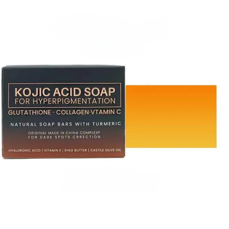Kojic Acid Dark Spot Remover Whitening Soap Handmade Skin Care Deep Cleaning Moisturizing Cleansing Essential Soap Brighten Skin