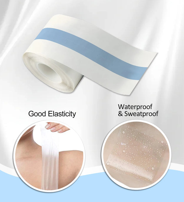 1 Roll Breast Care Patch Invisible Bra Stickers Breathable Waterproof Sweat Proof Chest Lifting Anti Glare Body Care Product