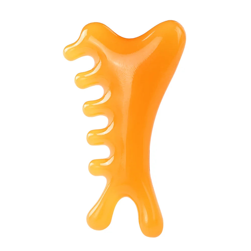 Guasha Beautiful Massage Beeswax Scraping Massage Scraper Face Massager Acupuncture Gua Sha Eye Face Board SPA Massage Tool