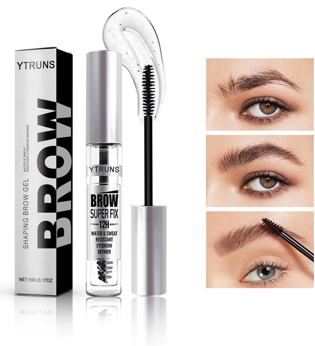 Waterproof Eyebrow Gel - Smudge-Proof, Long-Lasting Hold for a Natural Look - Ideal Valentines Day & Mothers Day Gift for Women
