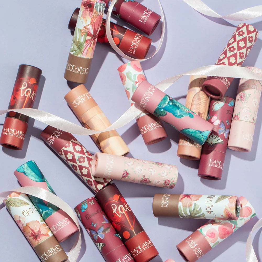 Matte Moisturizing Velvet Lipstick Edition Soft Smooth Nude Red Makeup Lip Stick Collection Waterproof Long-Lasting Cosmetics