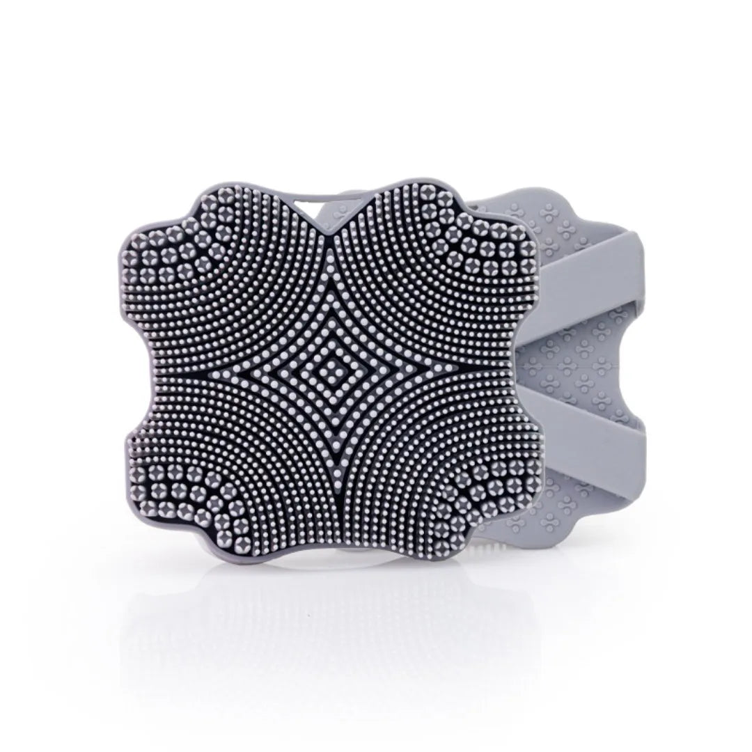 Exfoliating Silicone Bath Brush Cleanser No Slip Silicone Body Scrubber Cleansing Massage Body Care Shower Massage Bathing Brush