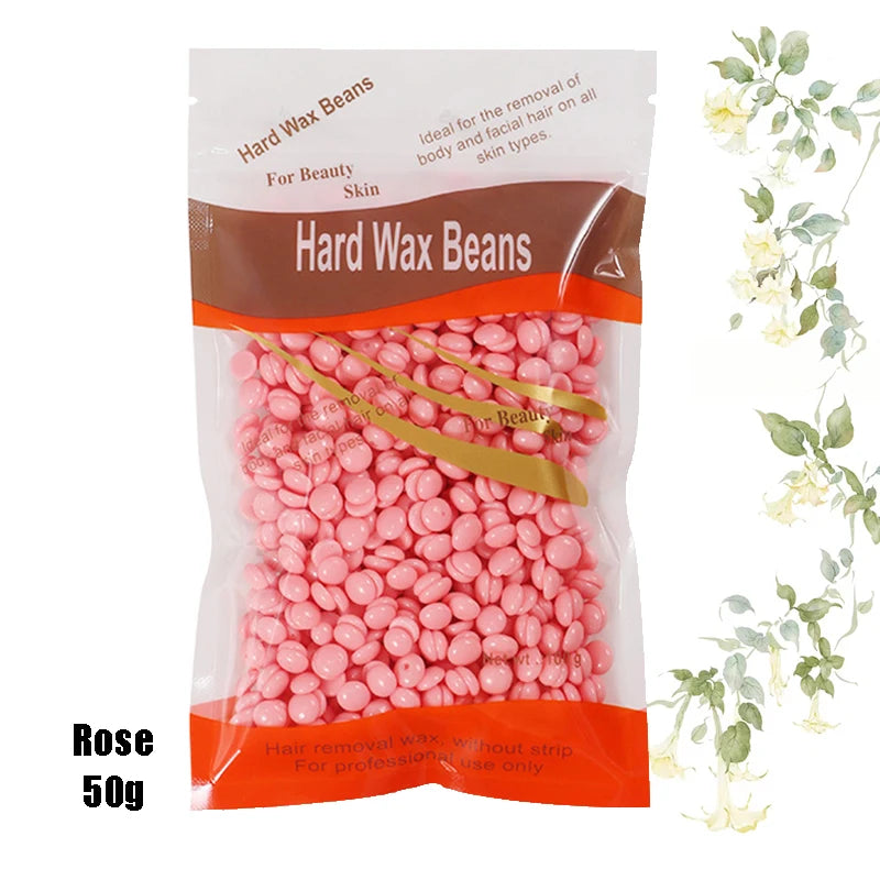 1000g/200g/50g  Hot Wax Hair Removal Depilatory Waxing Wax Beads For Wax Heater Painless for Body Hairs Removal Beans