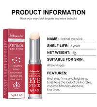 Retinol Eye Cream Lightening Dark Circles Firming Skin Instant Eye Repair Serum Stick for women Women Eyes Care - BlissFully