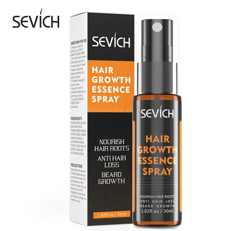 Sevich 30ml Hebal Oil Essence Fast Hair Growth Spray Hair Loss Treatment Help for hair Growth Hair Care