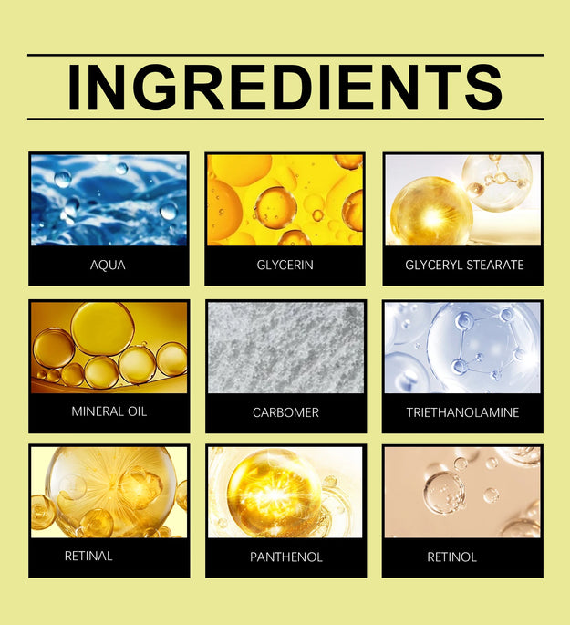 Anti-Aging Retinol Cream For Women Firming Brightening Face Moisturizer Deep Hydration Night Cream For Dry Sensitive Skin Winter