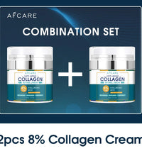 8% Collagen Face Cream Suit High Quality Hyaluronic Acid Anti-Wrinkle Retinol Moisturizing Anti-aging Facial Skincare Products - BlissFully