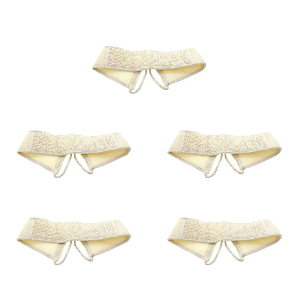 Soft Exfoliating Loofah Bath Shower Body Scrubber Unisex Massage Spa Scrubber Sponge Back Strap Body Skin Health Cleaning Tools