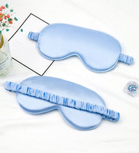 1PC Women Imitated Silk Sleep Eye Mask Portable Travel Eyepatch Nap Eye Patch Rest Blindfold Eye Cover Sleeping Night Eyeshade - BlissFully