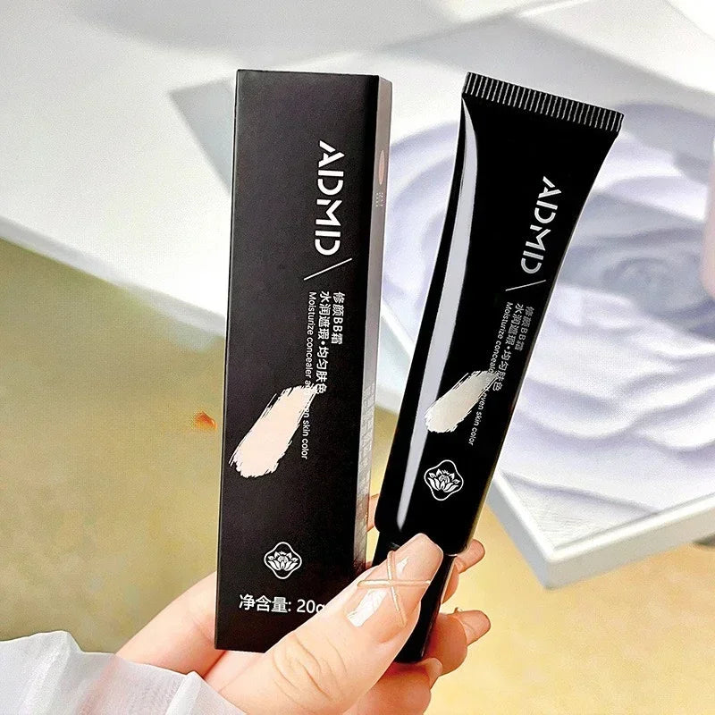 Face Makeup Primer BB Cream Contour Color Isolation Cover Red Acne Scars Barrier Waterproof Foundation Natural Makeup Base Cream