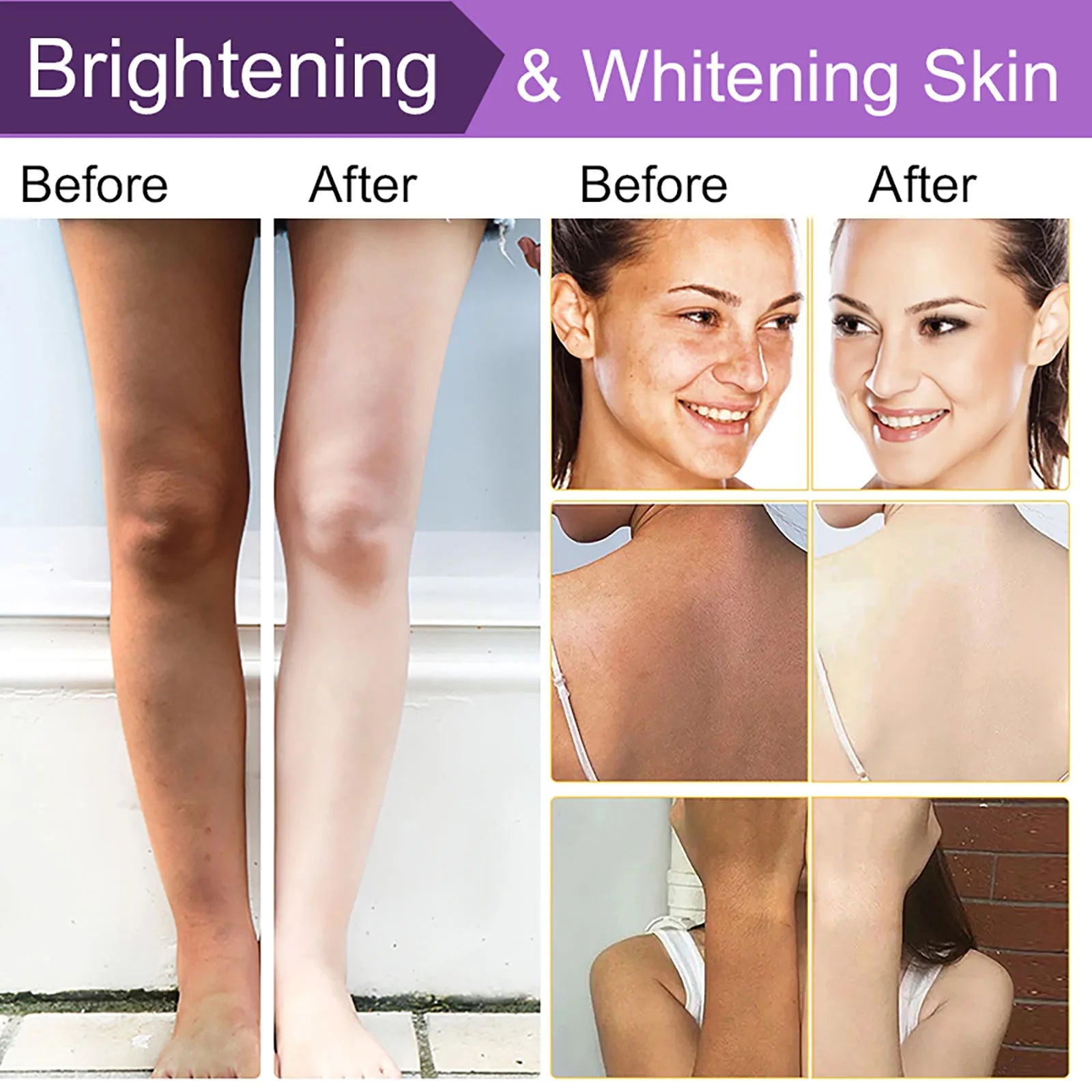 AILKE Double Glutathione Whitening Soap Bar, Natural Lavender Scent, For Face, Body, Reduce Dark Spots, Clean Skin, 150g/5.3 oz