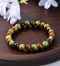 Prosperity and Abundance Healing Bracelet - Relaxing Bracelet to Enhance Personal Success Power and Health - BlissFully