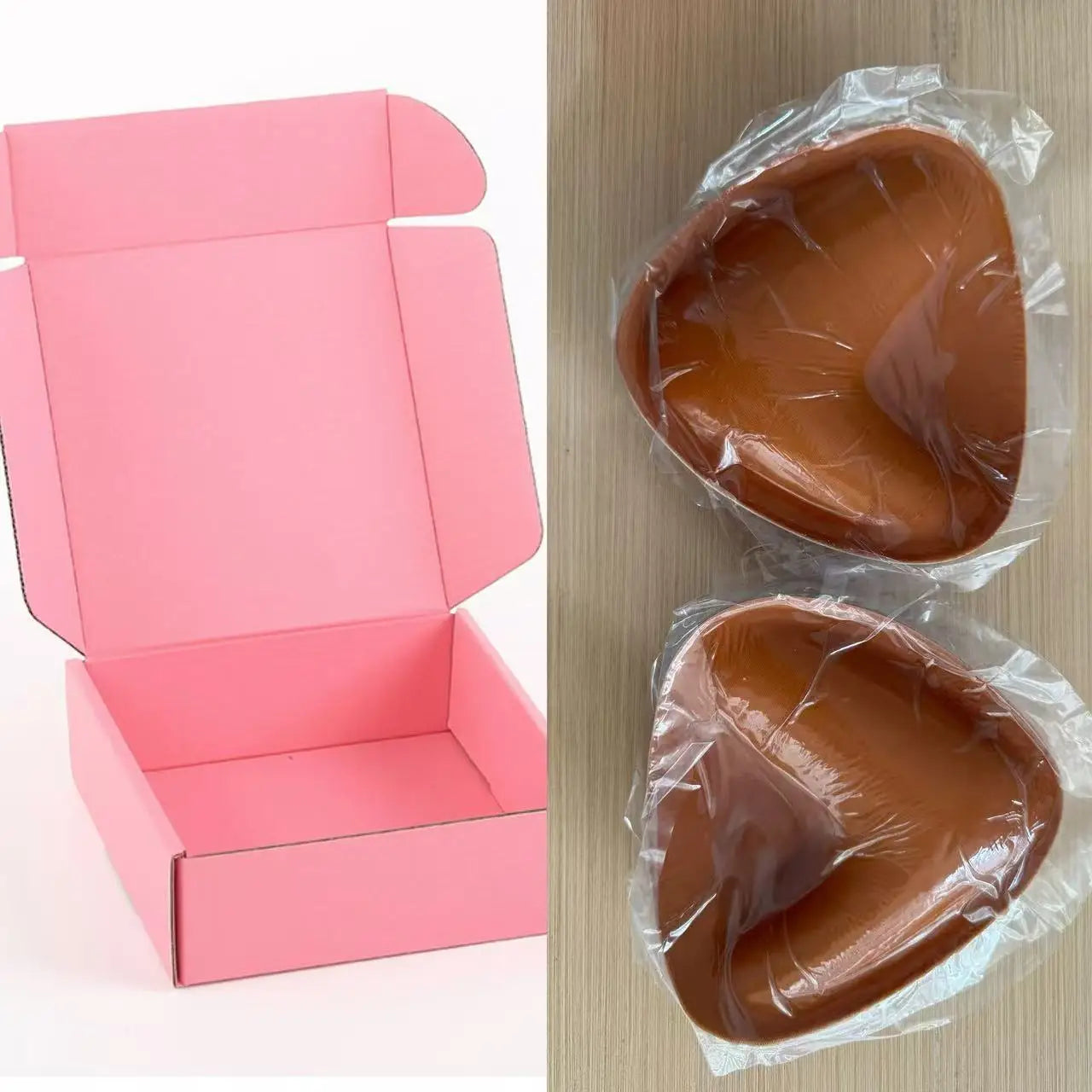 Women Triangle Nipple Cover Sticker Boost Inserts Bra Lift Up Bra Pads Adhesive Cup Chest Patch Breast Invisible Bra Bikini Pad