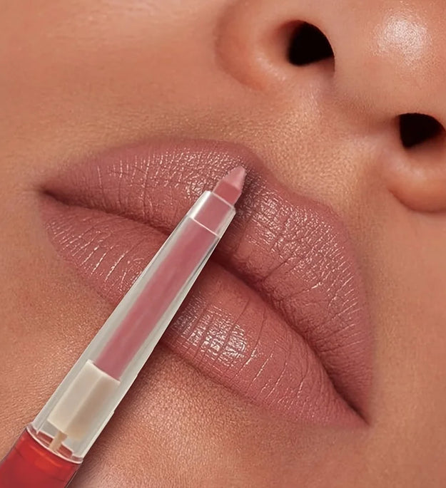 Nude Pink Purple Lip Liner Long Lasting Matte Lipstick Pencil Lips Outline Makeup Crayon Stick Lip Tint Line Cosmetic