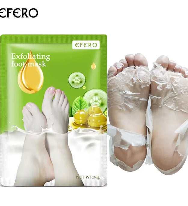 1 Pag = 1 Pair Honey Foot Mask For Remove Dead Skin Calluses Exfoliating Foot Mask Feet Cream Whitening Foot Spa Skin Care Tool