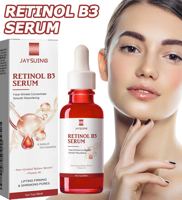 Retinol B3 Face Essence Deep Moisturizing Fade Fine Line Lifting Firming Repair Smooth Nourish Tighten Brighten Serum Skin Care - BlissFully