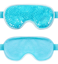 Cooling Eye Mask with Gel Bead Reusable Cold Compress Ice Pack Sleeping Eye Cooling Pads for After Eyelid Surgery Skin Care Tool - BlissFully
