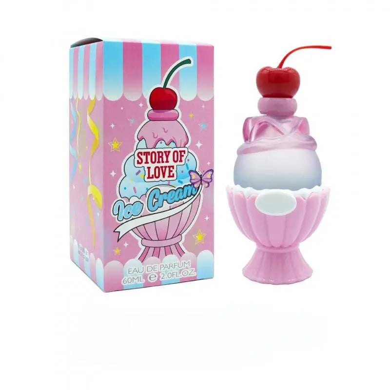 60ml Ice Cream Sweet Women's Perfume Long-lasting Fresh Vitality Floral Fragrance Eau De Toilette Charming Date Fragrance Spray