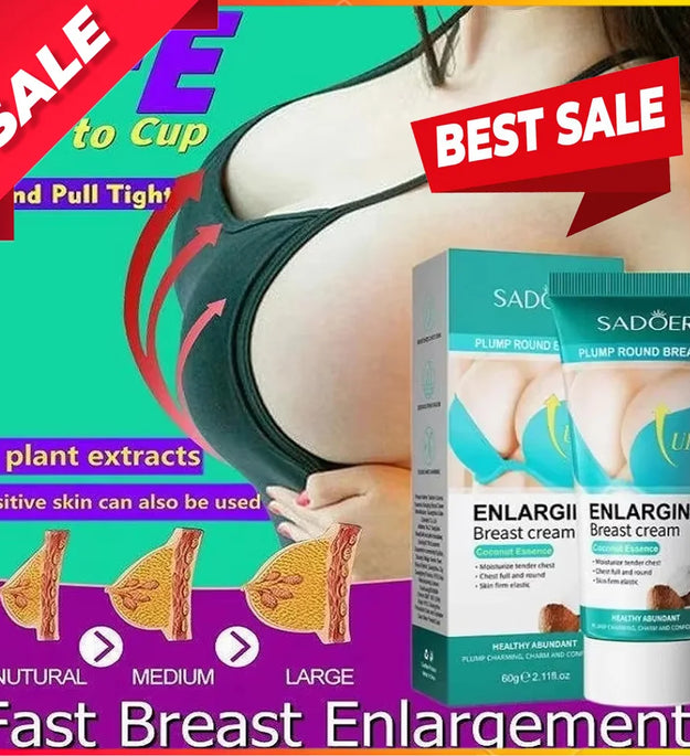 Fast Growth Breast Enlargement Cream Body Moisturizing Lift Firm Breast Improve Sagging Massage Chest Rapidly Smooth Skin Care