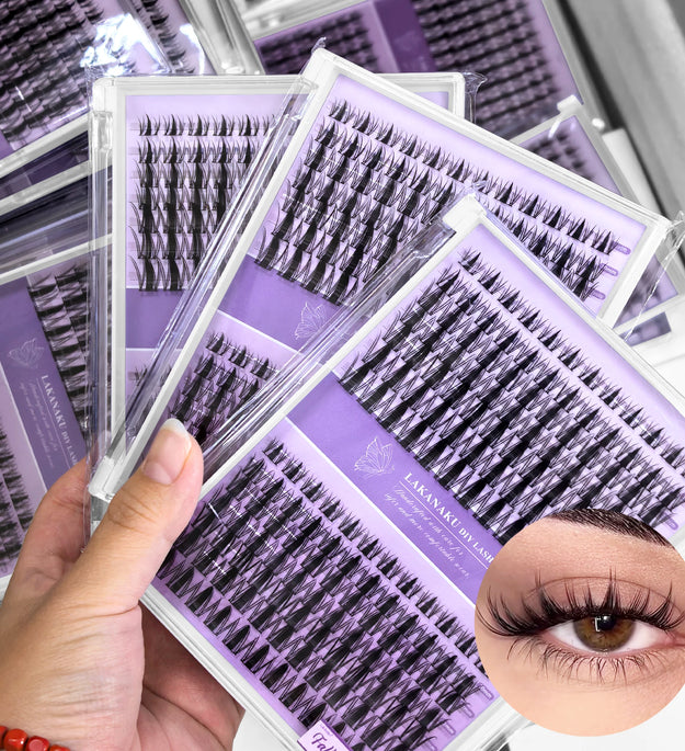 Spiky Manga Lashes Cluster Anime Eyelashes, Doll Eye Effect, Lightweight & Fluffy, Easy Application for Beginners Spiky Lashes