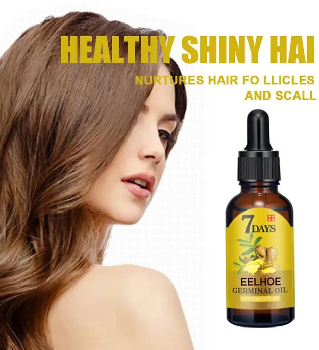 Hair Growth Serum Fast Growing Hair Essential Oil Beauty Hair Care 10/20/40ml Dense Regrowth Ginger Hair Promoting Regeneration