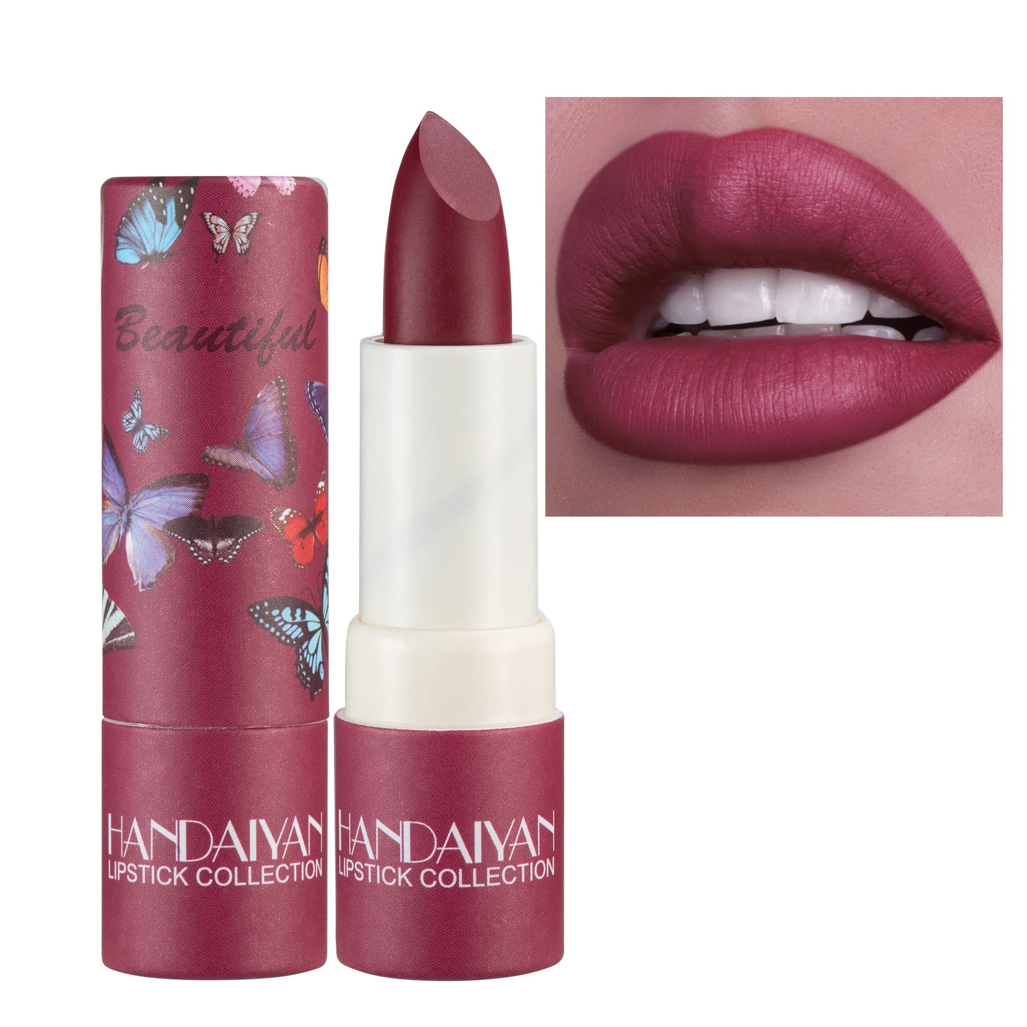 Matte Moisturizing Velvet Lipstick Edition Soft Smooth Nude Red Makeup Lip Stick Collection Waterproof Long-Lasting Cosmetics