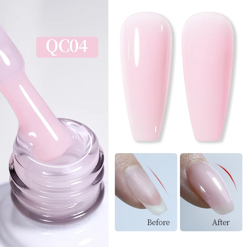 BORN PRETTY 10ml Jelly Nude Gel Nail Polish 50 Colors Semi Transparent Nail Art Nail Supplies Soak off UV LED Nails Gel Varnish