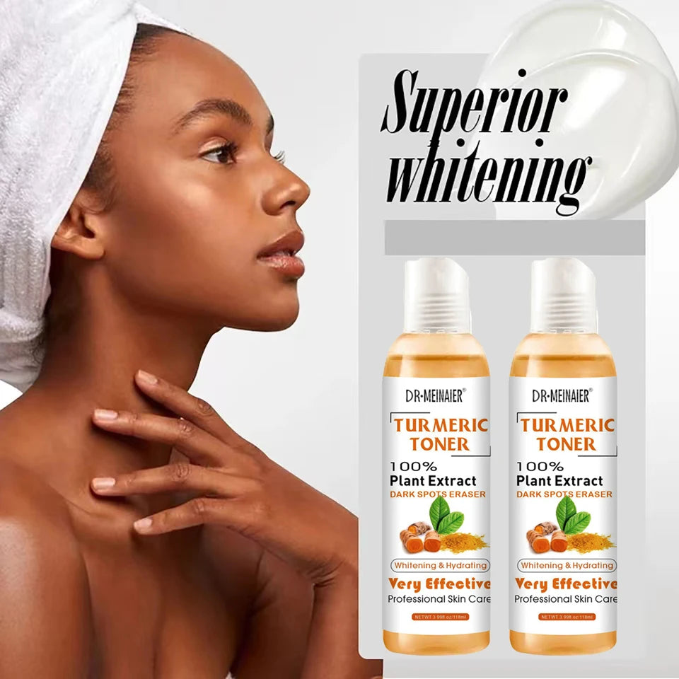 Turmeric Toner Brightening Face Serum Dark Corrector Whitening Serum Moisturizing Vitamin C Ginger Essence Korean Cosmetics