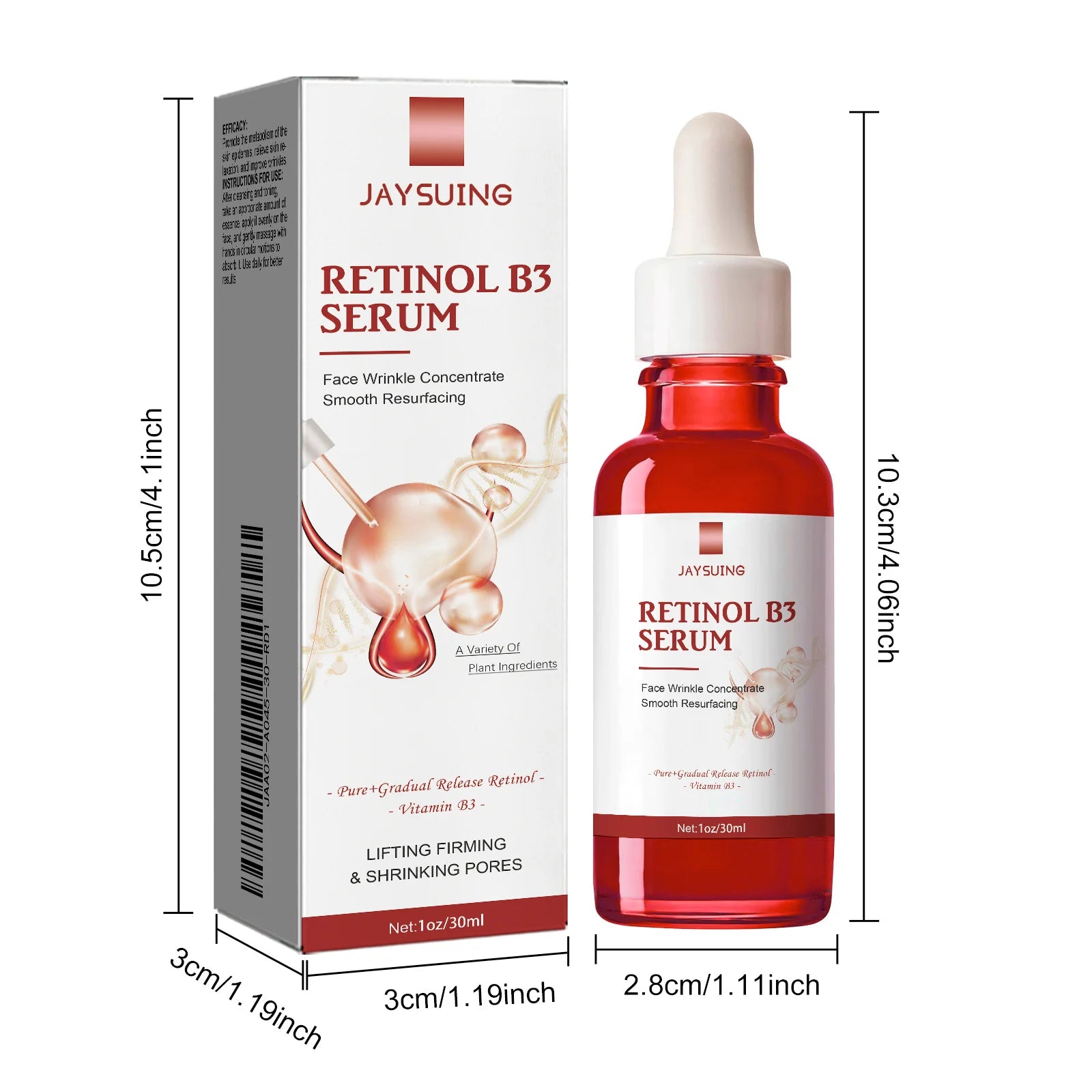 Retinol B3 Face Essence Deep Moisturizing Fade Fine Line Lifting Firming Repair Smooth Nourish Tighten Brighten Serum Skin Care - BlissFully