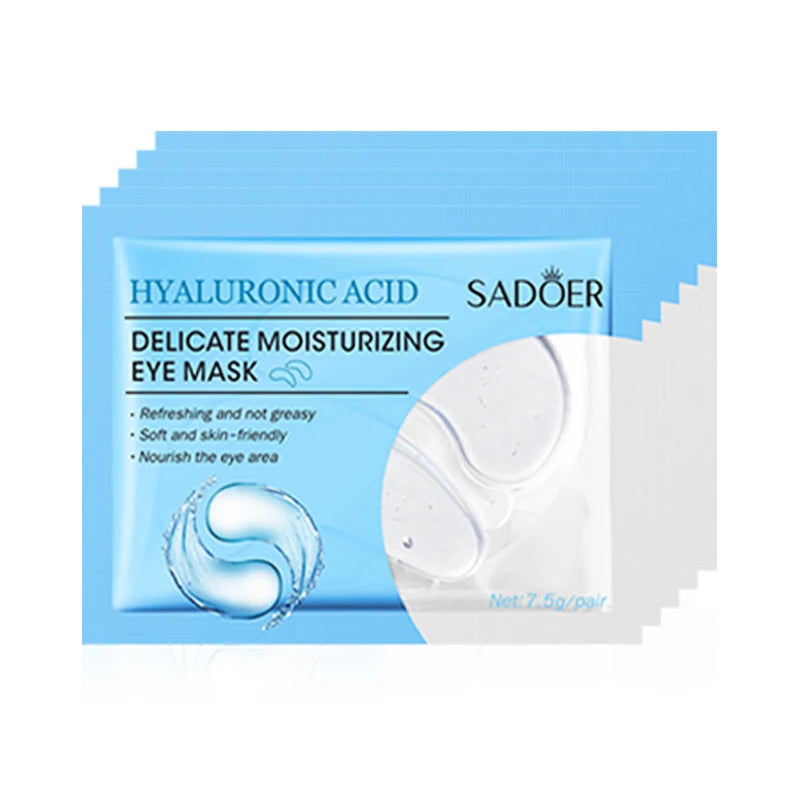 5/10/20 Pairs SADOER Crystal Collagen Eye Mask Anti Dark Circles Removal Eyes Bag Moisturizing Eye Patches Beauty Eyes Skin Care