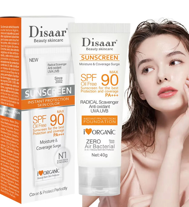 Facial Body Sunscreen Waterproof SPF 90+UV Sun Cream Sunblock Skin Protective Cream Anti Sun Facial Seaside Protection Cream - BlissFully