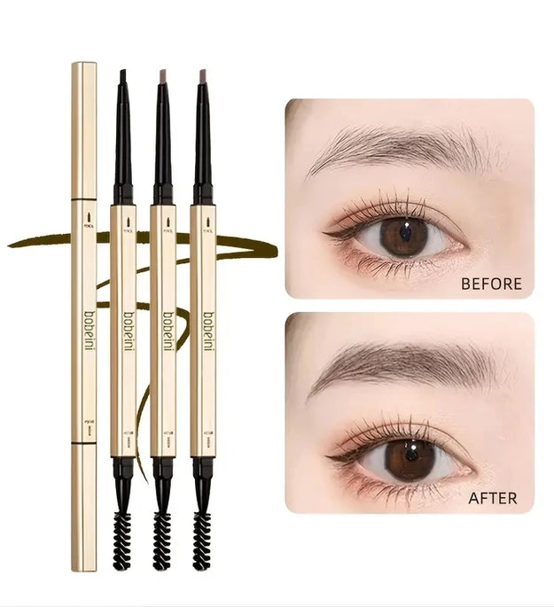 Waterproof Eyebrow Pencil, Eyebrow Pencil For Beginner, Extremely Fine Double-headed Eyebrow Pencil, Durable And Long Lasting