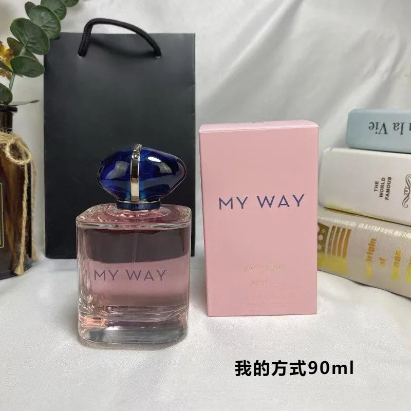 Luxurious Brand 90ML Women Perfume Long Lasting Fragrance Sweet Floral And Fruity Scent Body Spray Romantic Dating Eau De Parfum