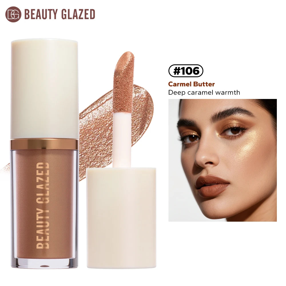 6 Color Face Liquid Highlighter Bronzer Contouring Highlight Fluid Makeup Face Shimmer Shine High Lighter Iluminador Maquillaje