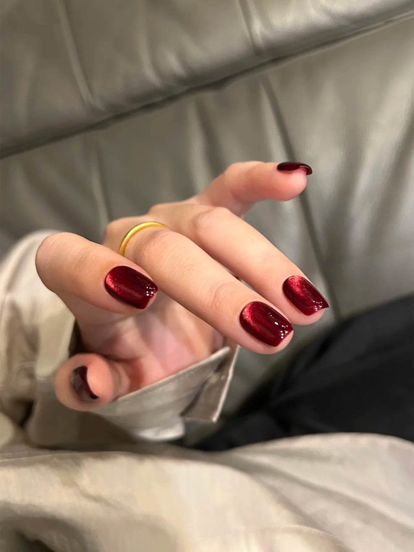 1-21pcs WS Japanese style Sparkling White Gel Nail Polish Fine Sparkling Pink Glitter Cat Eye Nail Gel Nail Art Home DIY