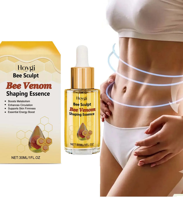 Bee Venom Shaping Oil Firming Lifting Body Skin Anti Cellulite Fat Burning Weight Loss Improve Sagging Thin Leg Massage Oil