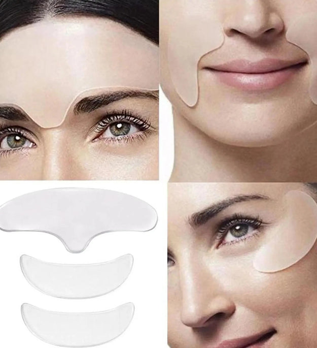 Anti-Aging Forehead & Eye Care Kit - Wrinkle-Reducing Gel Patches, Forehead Line Remover & Firming Lift Masks - BlissFully