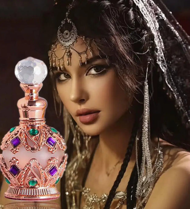 Exotic Arabian Perfume For Women, Enchanting Floral Bouquet With Rose, Jasmine&Vanilla Long-Lasting Pheromone-Infused Fragrance