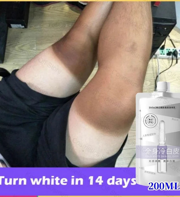 Body Whitening Cream Private Parts Underarm Knee Thigh Inner Melanin Bleaching Brighten Lotion Dark Skin Healthy White Body Care