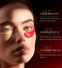 SADOER Red Pomegranate Eye Mask 60Pcs Anti Dark Circles Removal Eyes Bags Moisturizing Eye Patches Eyes Skin Care - BlissFully