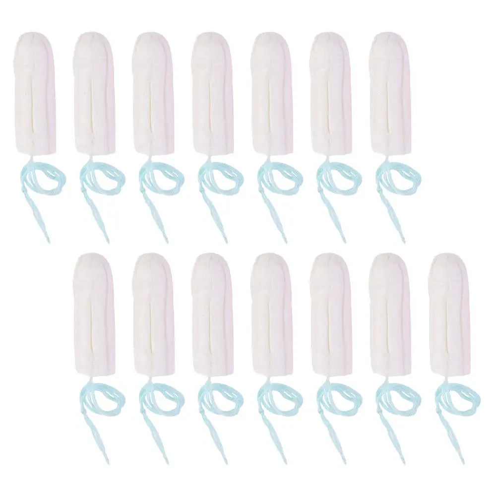 50Pcs Sanitary Tampons Cotton High-Grade Material Finger Push- Day Night Use Female Menstrual Supplies Comfortable