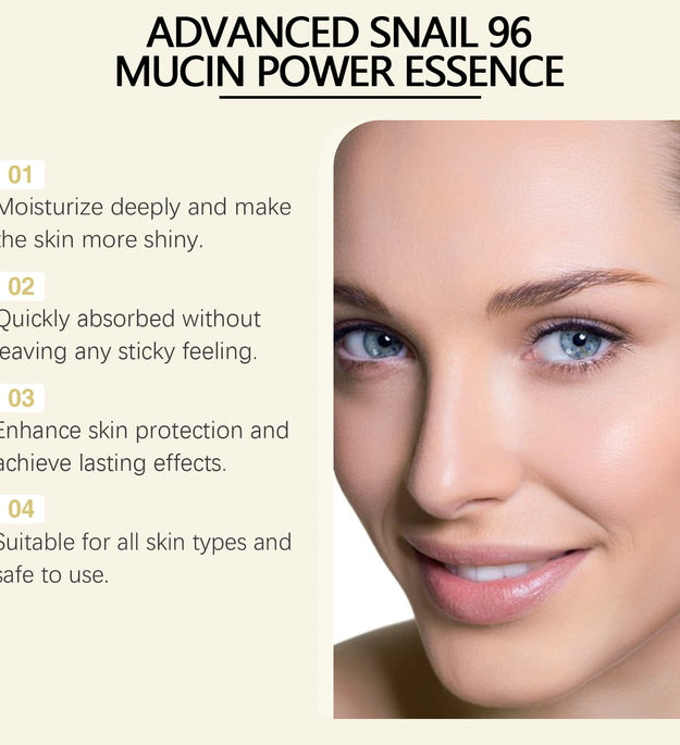 Snail 96 Mucin Power Essence Fading Fine Lines Moisturizing Lifting Firming Smoothing Nourishin Brightening Skin Care
