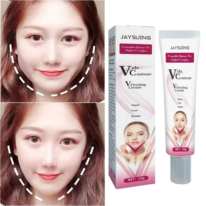 V-Shape Face Slimming Cream Remove Double Chin Firming Lifting Face Line Fat Burning Anti Aging Beauty Massage Care Products