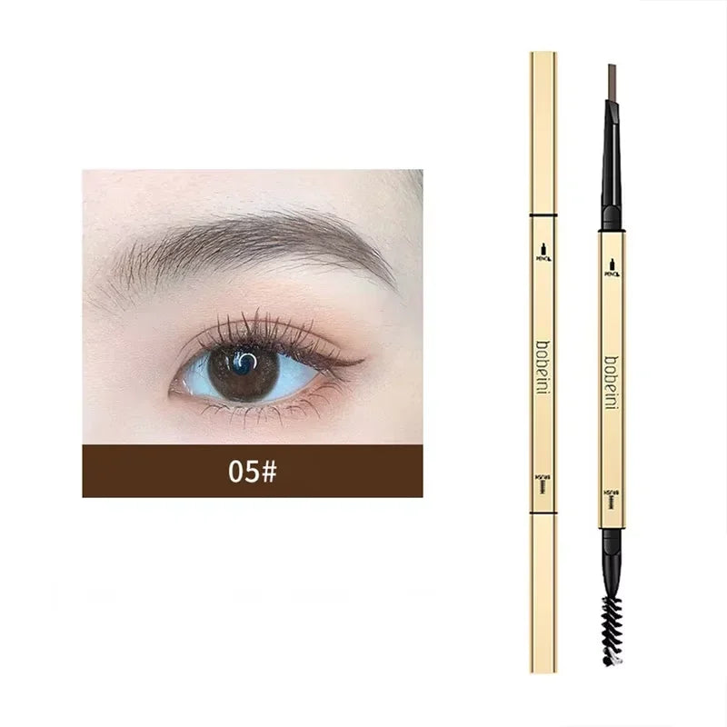 Waterproof Eyebrow Pencil, Eyebrow Pencil For Beginner, Extremely Fine Double-headed Eyebrow Pencil, Durable And Long Lasting